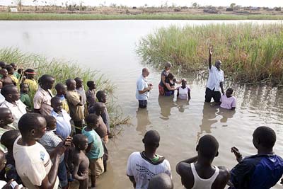 Baptism in Sudan